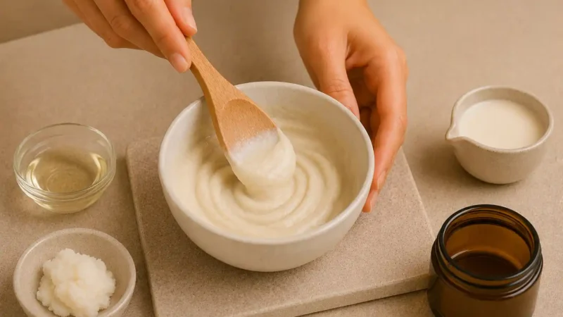 Recette gommage corps éclat