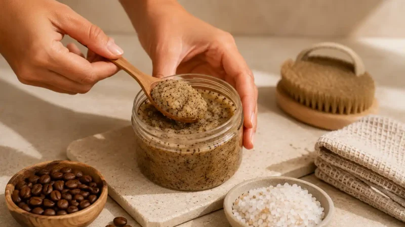 Recette gommage spécial cellulite