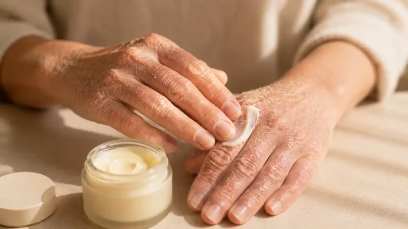 Soin mains très abîmées naturel maison